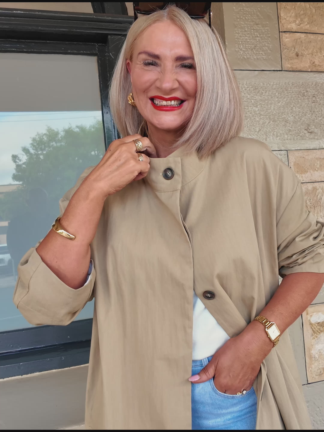 Eva Trenchcoat | TAN