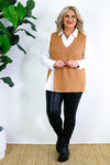 Manhattan Vest | Caramel