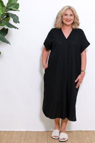 Sienna Dress | Black - Free Gift Included