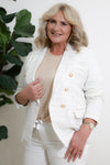 Nici Blazer | White Fleck
