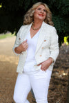 Nici Blazer | White Fleck