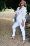 Nici Blazer | White Fleck