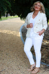 Nici Blazer | White Fleck