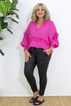 Eva Frill Shirt | Pink