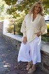 Eva Frill Shirt | Cream
