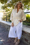 Eva Frill Shirt | Cream