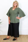 Debonaire Top | Green