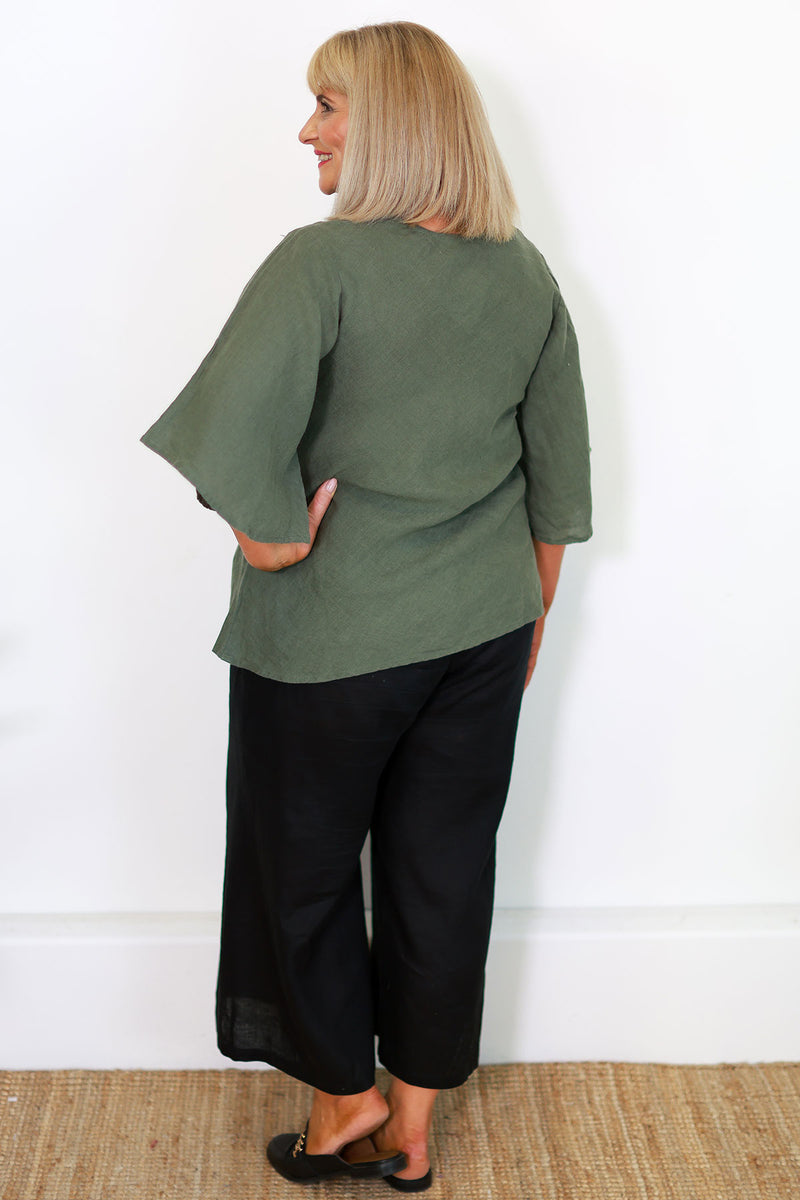 Debonaire Top | Green