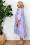 Sterling Shirt Dress | Blue Stripe