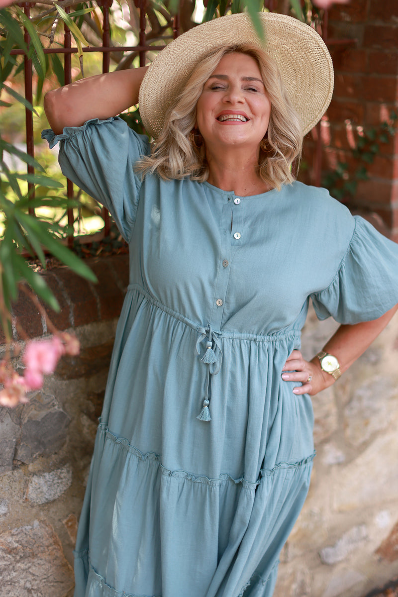 Samara Midi Dress | Sage