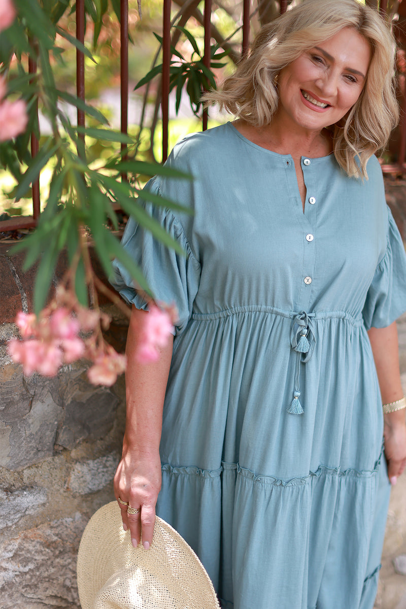 Samara Midi Dress | Sage