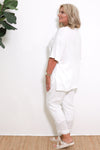 Relaxed Pocket Tshirt | White