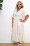 Rakel Tiered Dress | Green