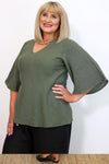 Debonaire Top | Green