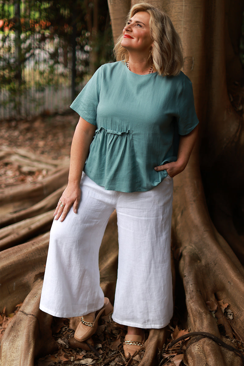 Triana Top | Sage