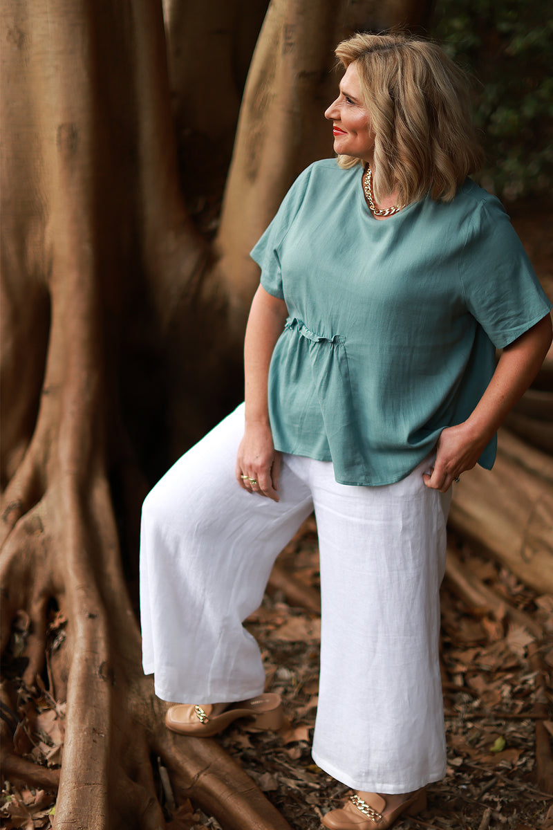 Triana Top | Sage