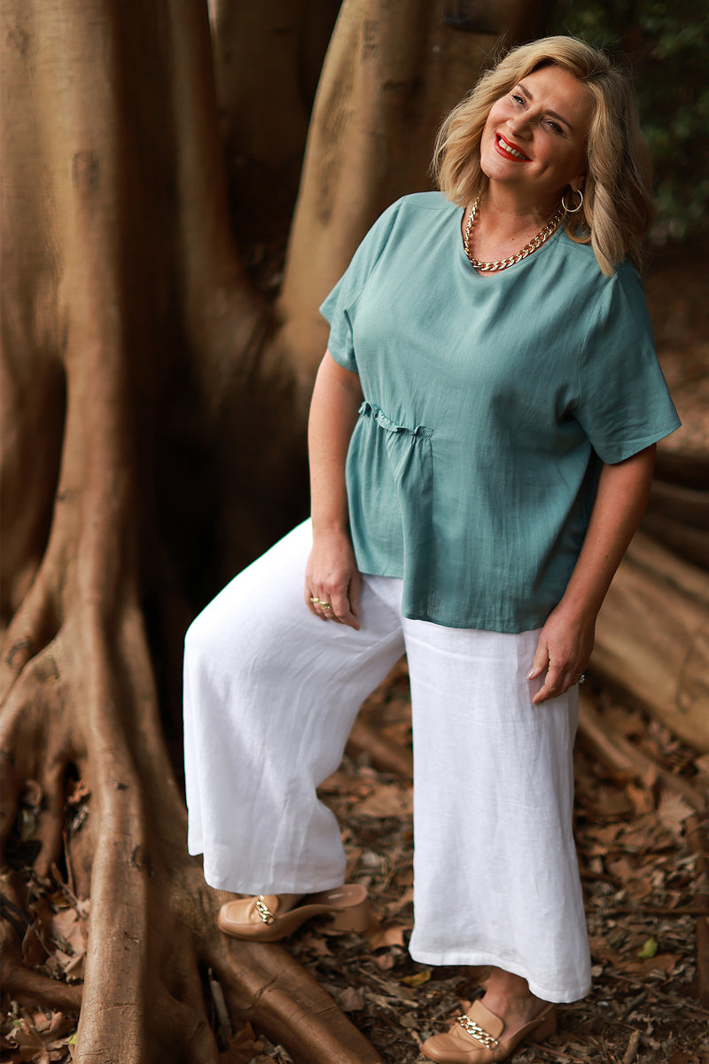 Triana Top | Sage