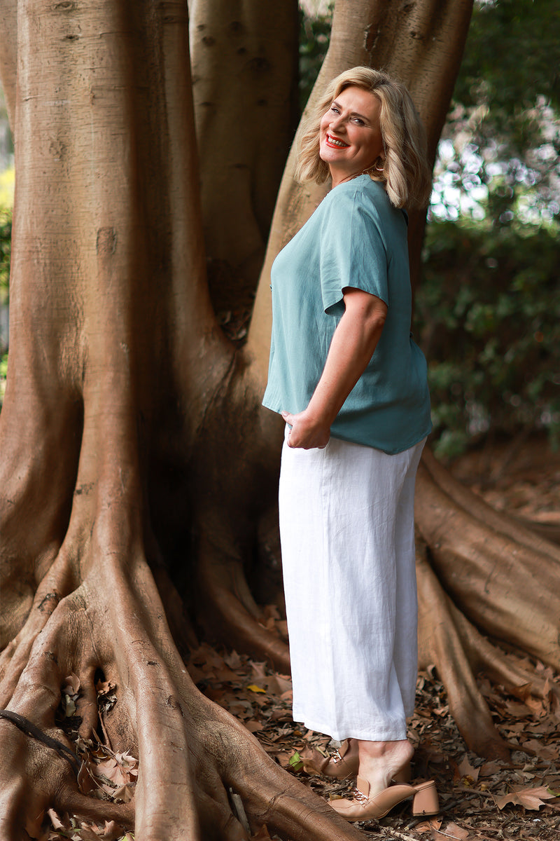 Triana Top | Sage