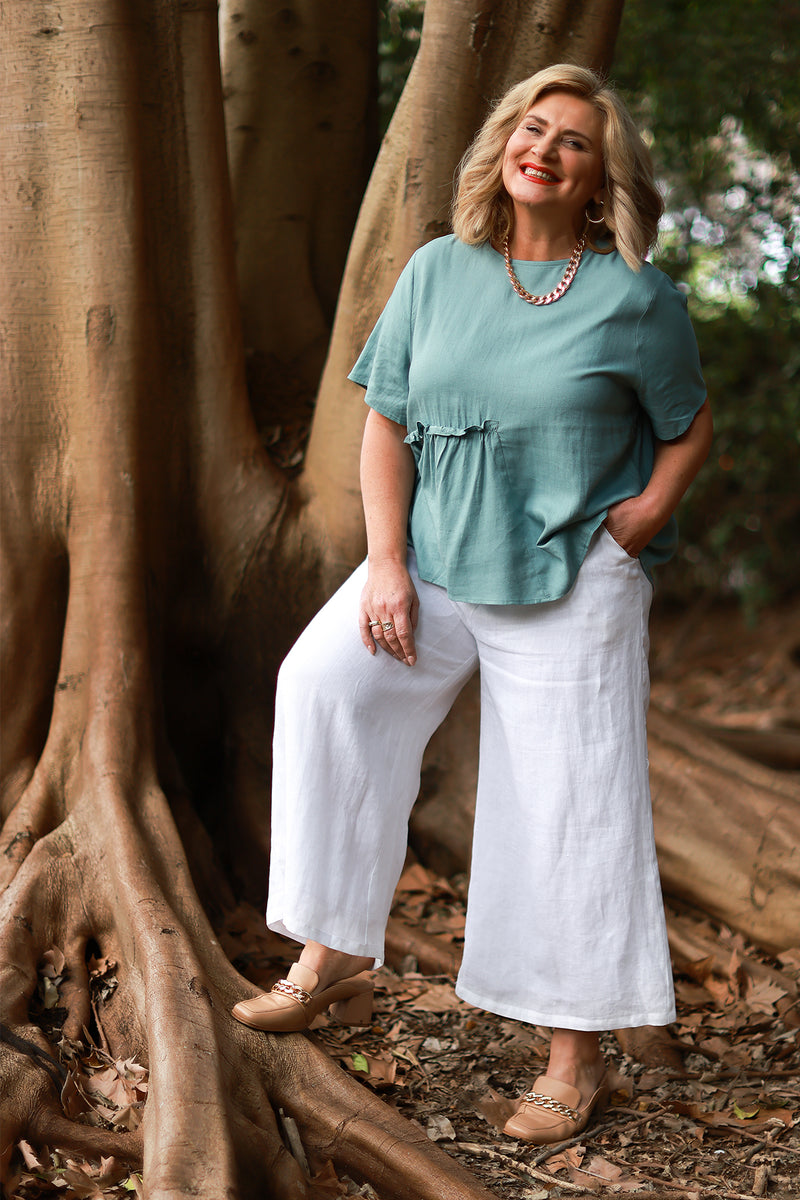 Triana Top | Sage
