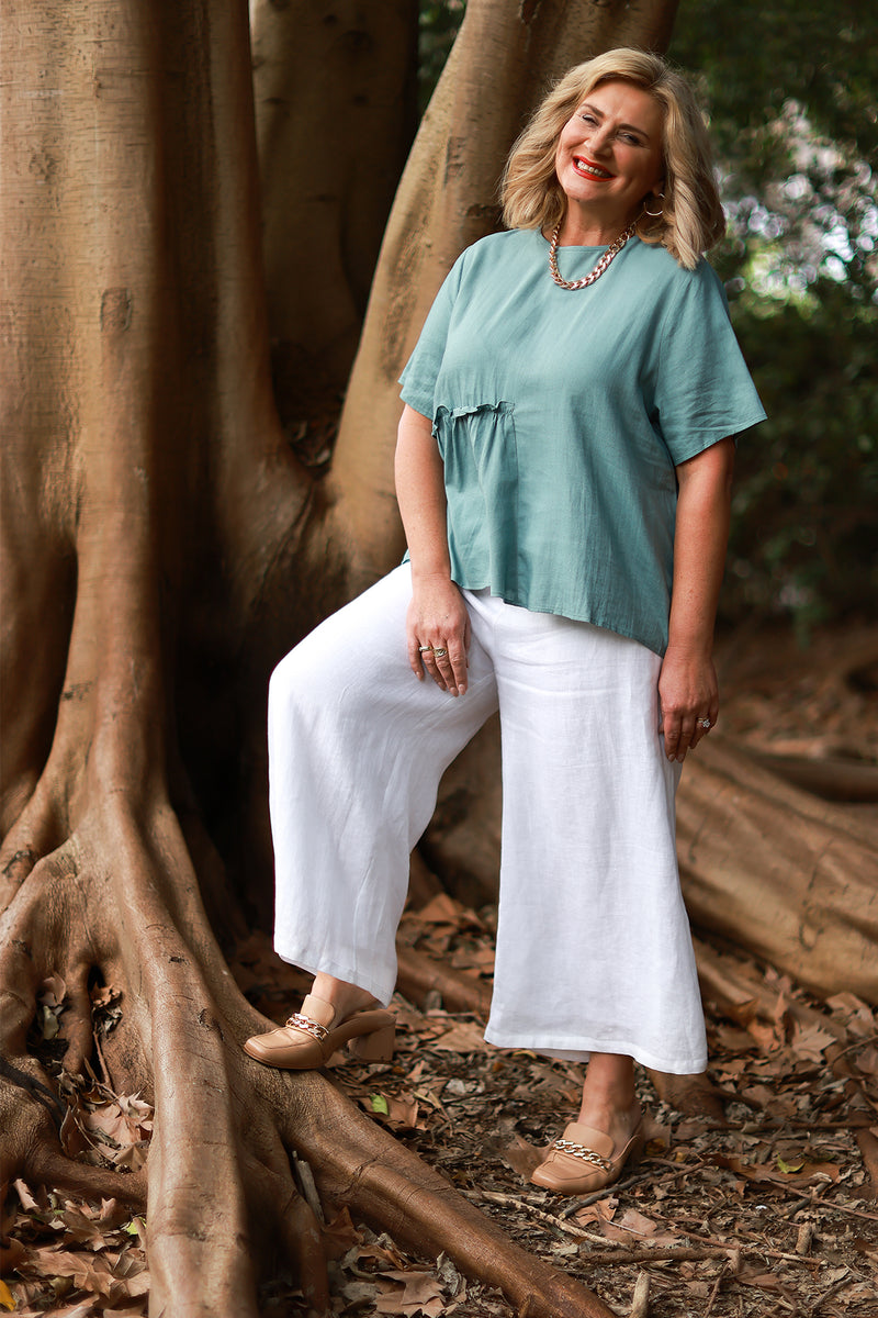 Triana Top | Sage