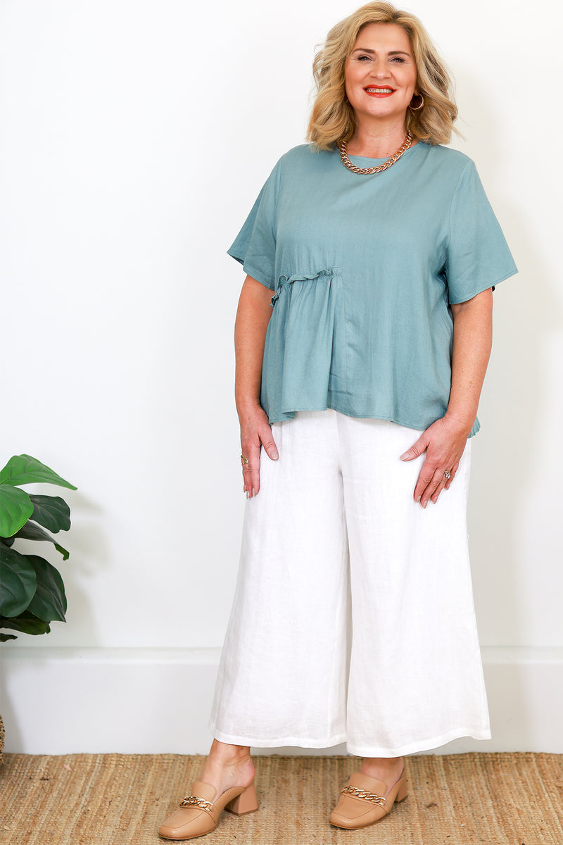 Triana Top | Sage