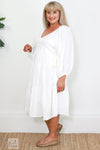 Halo Dress | White