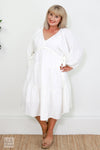 Rakel Tiered Dress | Green