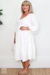 Halo Dress | White