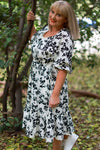 Pippa Blossom Dress | Black