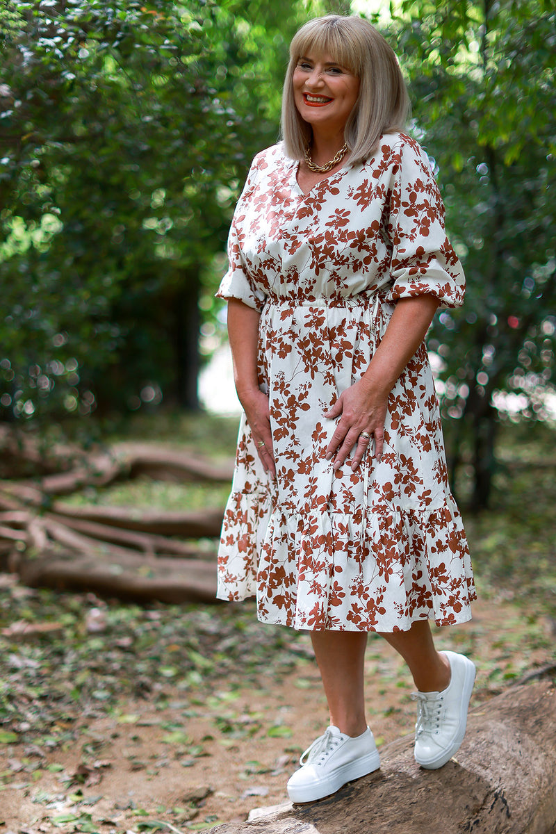 Pippa Blossom Dress | Black