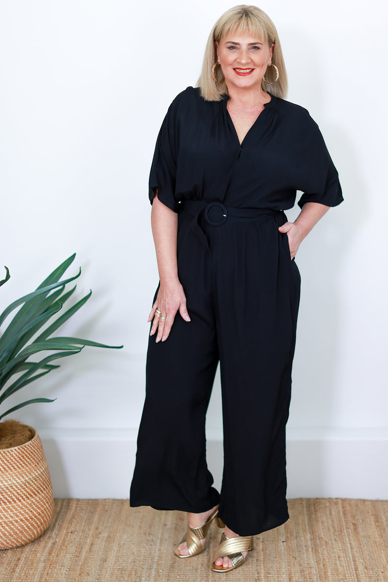 Palm Beach Jumpsuit | Black