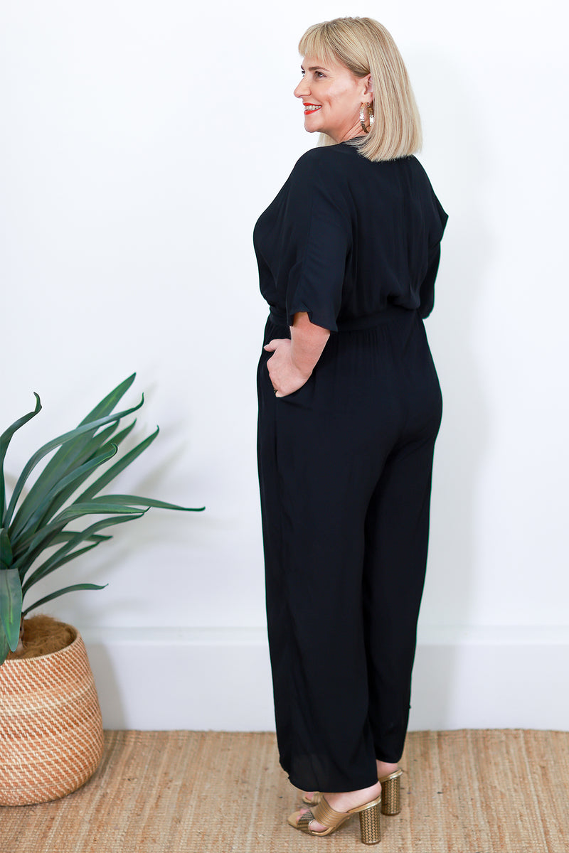 Palm Beach Jumpsuit | Black